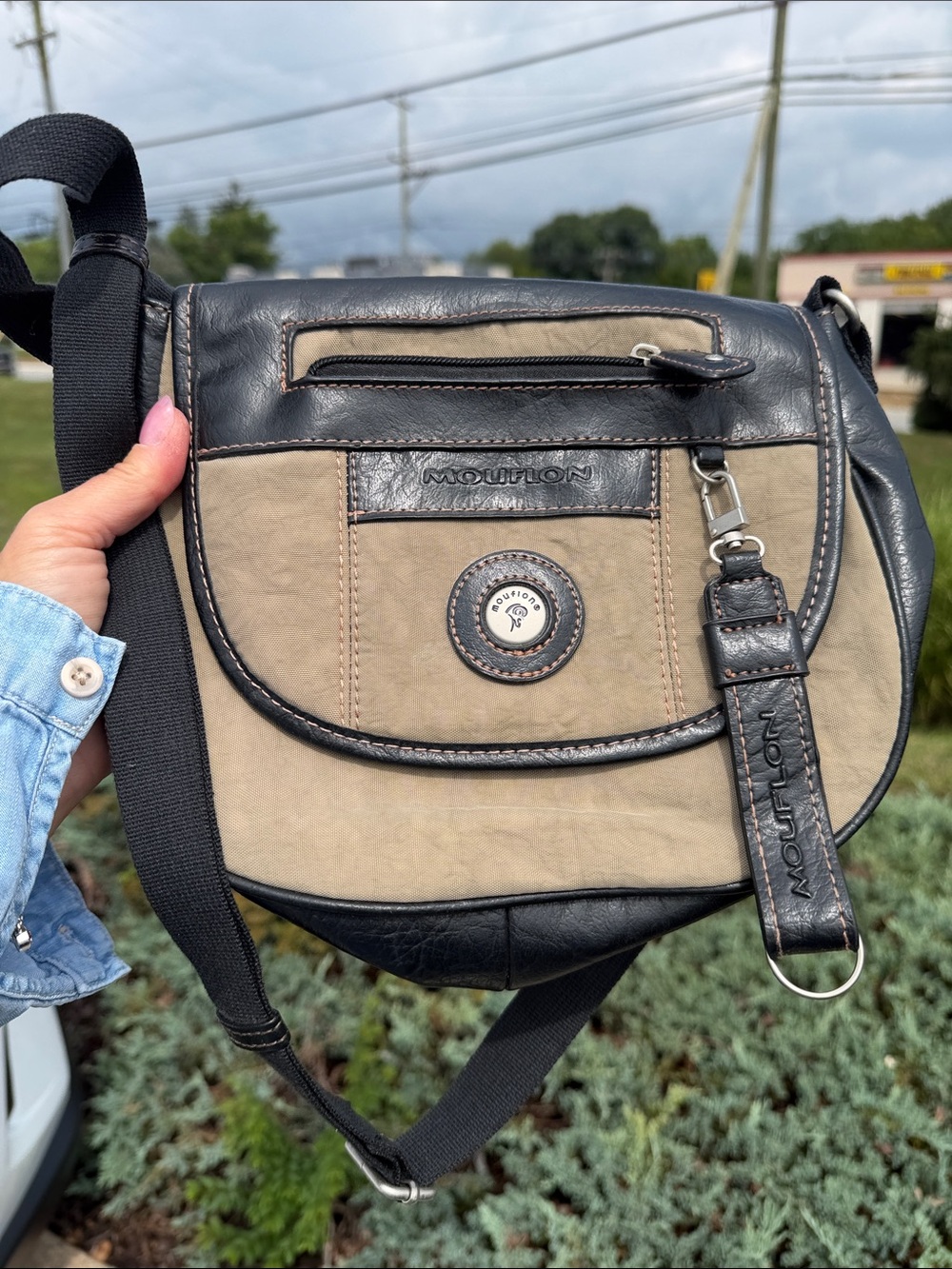 Mouflon 🍁 Canadian Boho Shoulder/Crossbody  Lux Bag Crossbody EUC